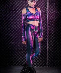BADINKA Cyberware Android Magenta Leggings 9 BADINKA Cyberware Android Magenta Leggings