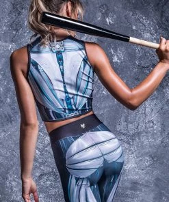 BADINKA Mechanical Active Top Cyan