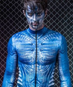 BADINKA Men's Neomorph Costume Bodysuits
