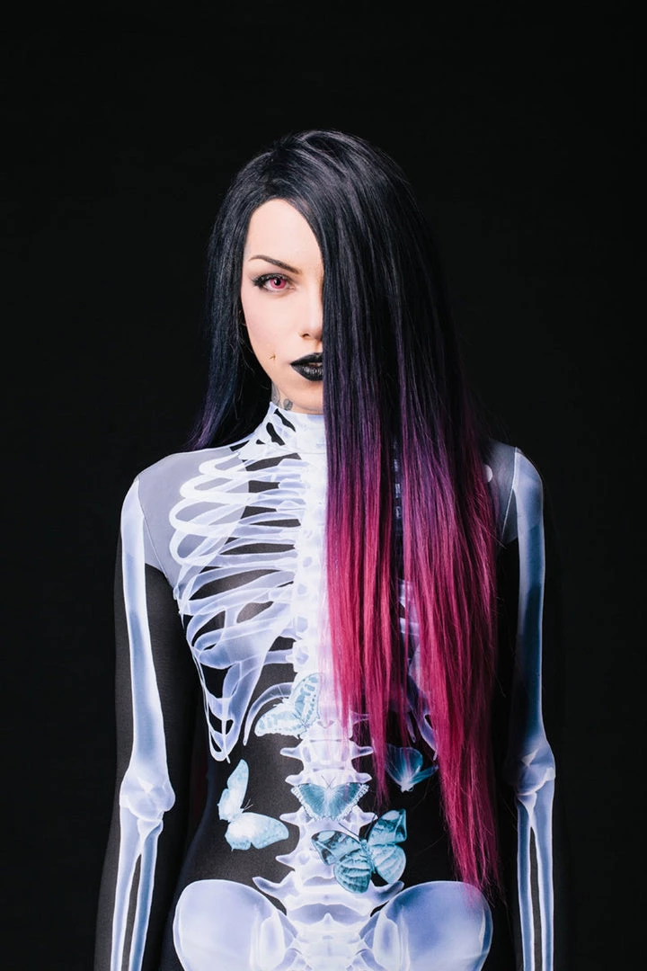 BADINKA Full Bodysuits X-Ray Skeleton Costume 3 BADINKA Full Bodysuits X-Ray Skeleton Costume