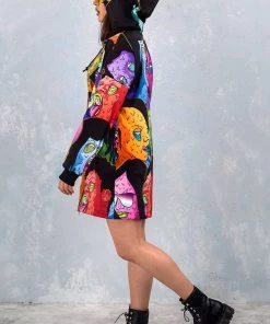 BADINKA Hoodies Trap Zippy Hoodie