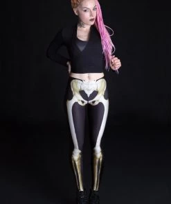 BADINKA Graveyard Skeleton Leggings 10 BADINKA Graveyard Skeleton Leggings