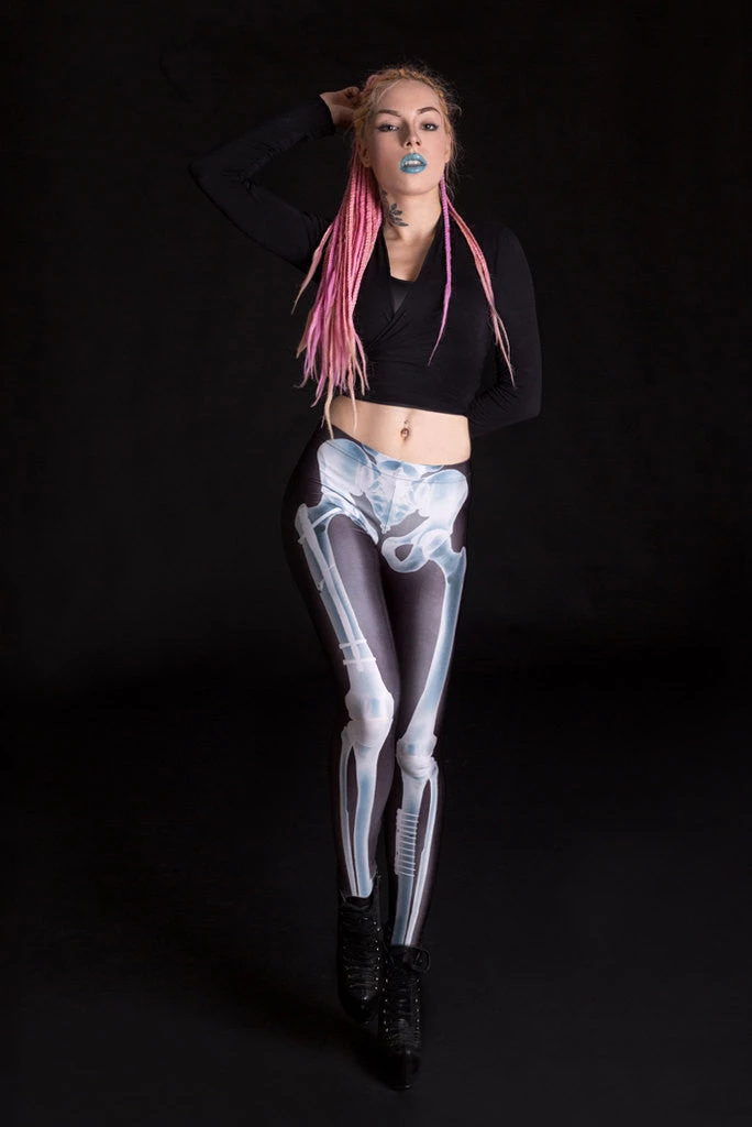 BADINKA X-Ray Skeleton Leggings 6 BADINKA X-Ray Skeleton Leggings