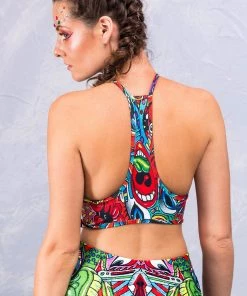 BAD INKA Licking Trolzz Crop Top Tops