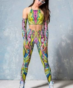 BADINKA Aqua Knot Leggings