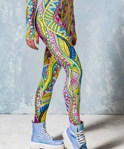 BADINKA Aqua Knot Leggings