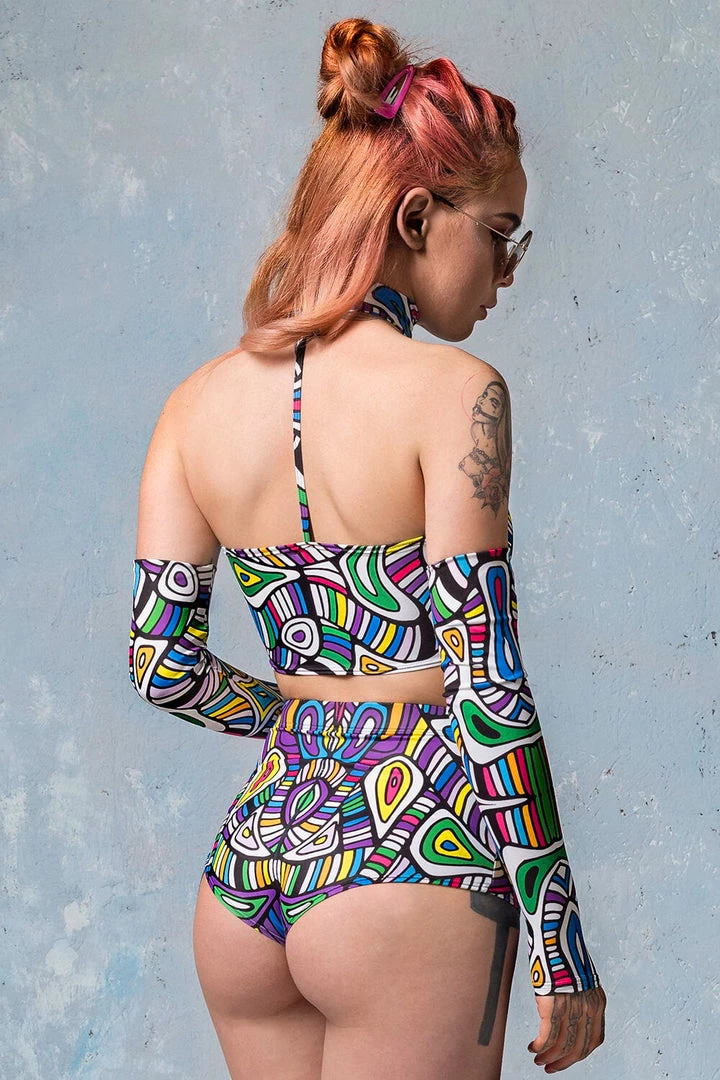 BADINKA Psy Mosaic Shorts 3 BADINKA Psy Mosaic Shorts