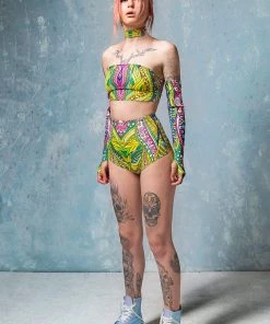 BADINKA Aqua Knot Shorts