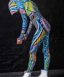 BADINKA Cyan Birdy Fit Onesie 12 BADINKA Cyan Birdy Fit Onesie