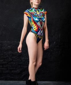 BADINKA Psy Vance Shoulder Bodysuit RAVE GEAR 9 BADINKA Psy Vance Shoulder Bodysuit RAVE GEAR