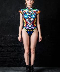BADINKA Psy Vance Shoulder Bodysuit RAVE GEAR