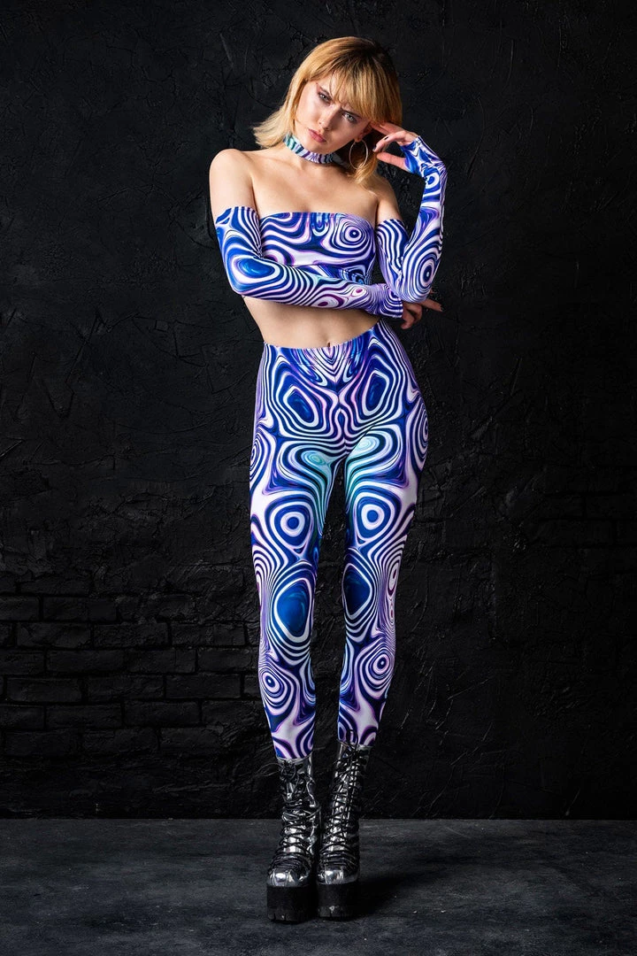 BADINKA Purple Liquid Tube Top Tops 7 BADINKA Purple Liquid Tube Top Tops