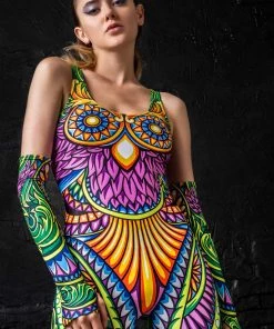 BADINKA Psy Birdy Catsuit RAVE GEAR