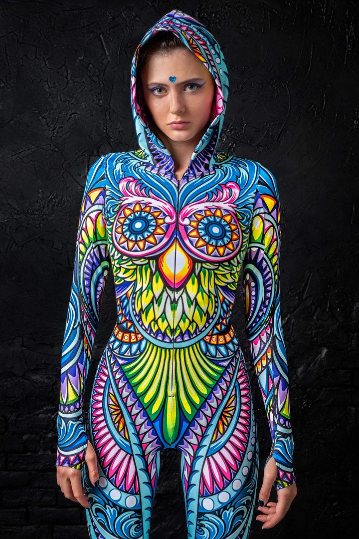 BADINKA Cyan Birdy Fit Onesie 4 BADINKA Cyan Birdy Fit Onesie