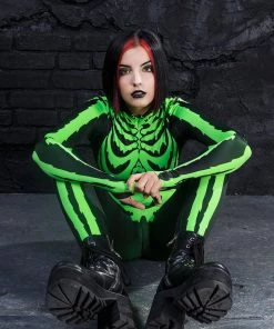 BADINKA Acid Neon Skeleton Costume 12 BADINKA Acid Neon Skeleton Costume