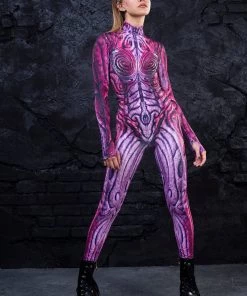 BADINKA Full Bodysuits Odyssey Magenta Costume