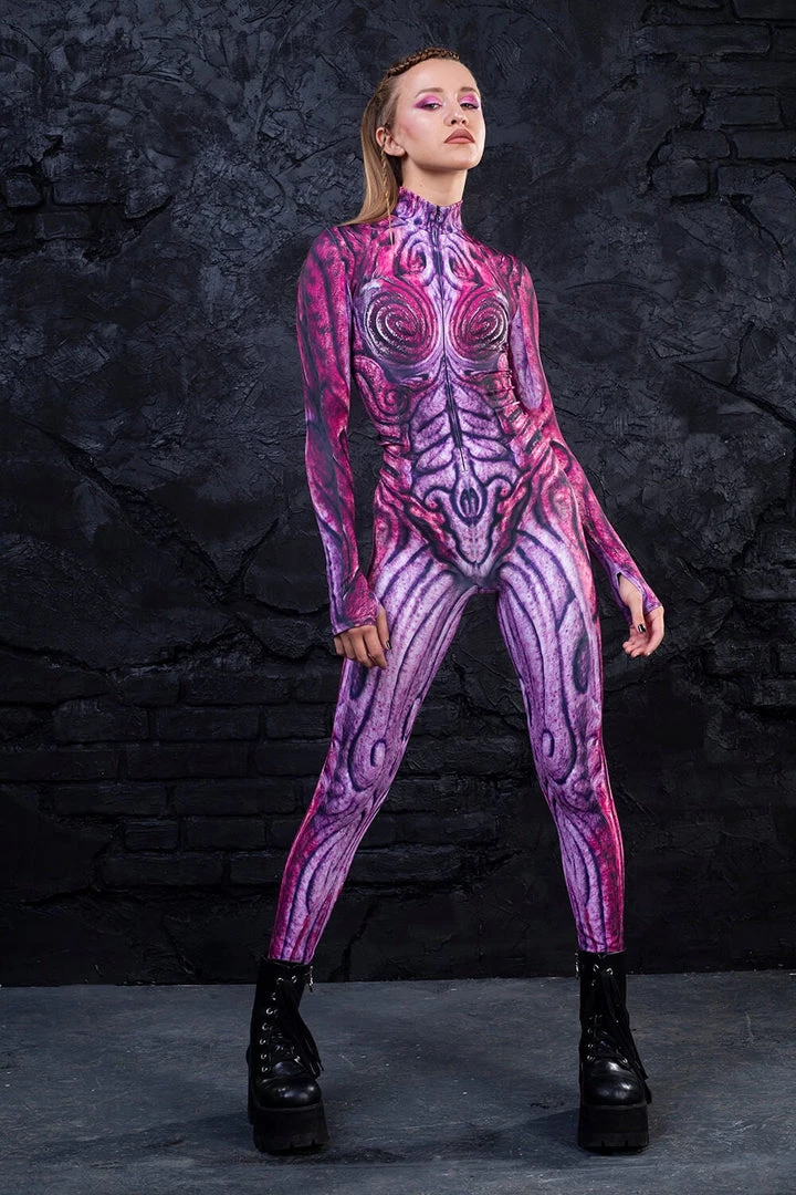 BADINKA Full Bodysuits Odyssey Magenta Costume 4 BADINKA Full Bodysuits Odyssey Magenta Costume