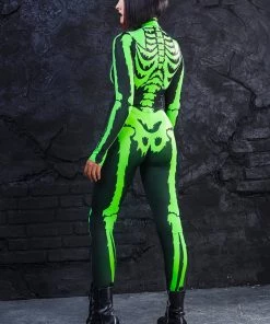 BADINKA Acid Neon Skeleton Costume 10 BADINKA Acid Neon Skeleton Costume