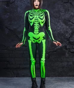 BADINKA Acid Neon Skeleton Costume 11 BADINKA Acid Neon Skeleton Costume