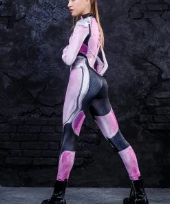 BADINKA Full Bodysuits War Ranger Pink Costume 9 BADINKA Full Bodysuits War Ranger Pink Costume