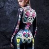 BADINKA Full Bodysuits Bohemian Skeleton Costume 1 BADINKA Full Bodysuits Bohemian Skeleton Costume