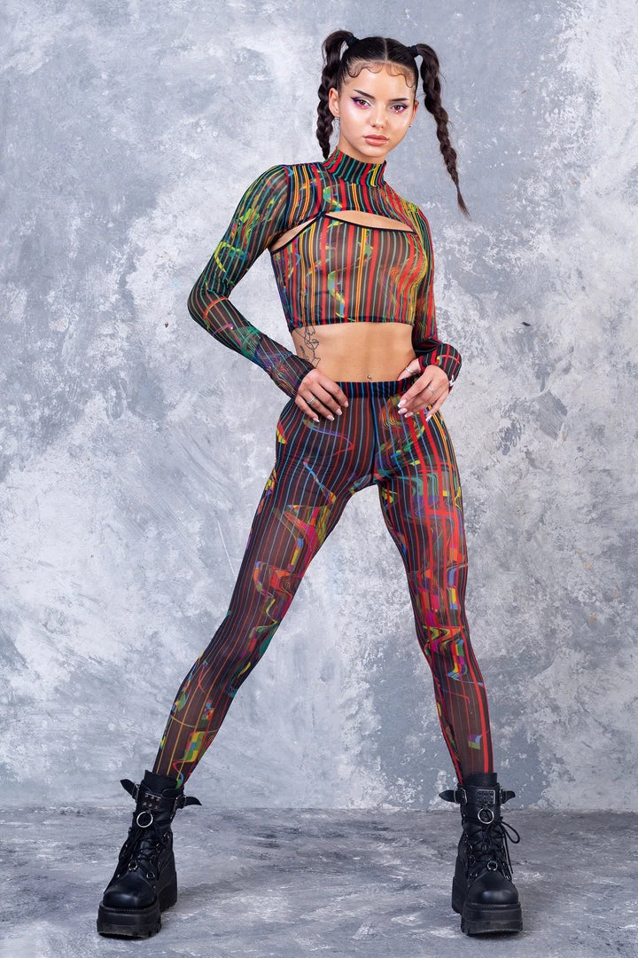 BADINKA Simulation Mesh 2 Piece Shrug Top NEW 5 BADINKA Simulation Mesh 2 Piece Shrug Top NEW