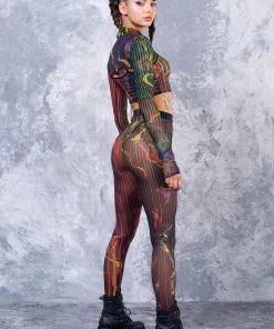 BADINKA NEW Simulation Mesh Leggings 10 BADINKA NEW Simulation Mesh Leggings