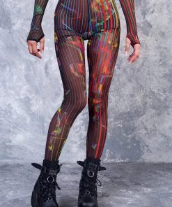 BADINKA NEW Simulation Mesh Leggings