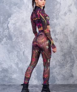 BADINKA Synergy Mesh 2 Piece Shrug Top NEW