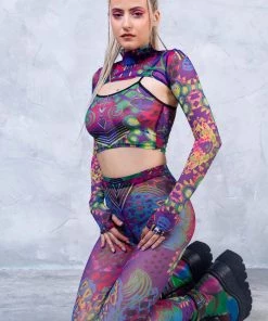 BADINKA NEW Vibeology Mesh Leggings