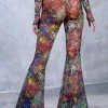 BADINKA NEW Splash Bell Bottom Mesh Pants 1 BADINKA NEW Splash Bell Bottom Mesh Pants