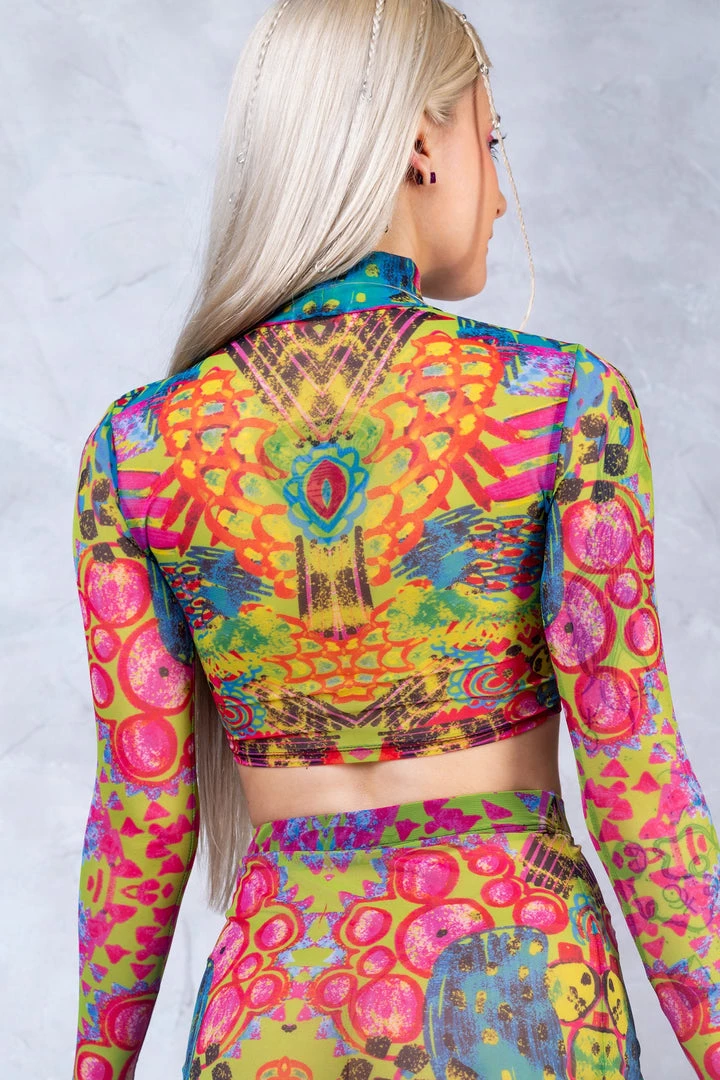 BADINKA NEW Oasis Mesh Rave Top 4 BADINKA NEW Oasis Mesh Rave Top