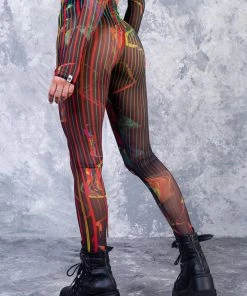 BADINKA NEW Simulation Mesh Leggings