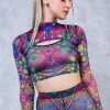 BADINKA Vibeology Mesh 2 Piece Shrug Top NEW 1 BADINKA Vibeology Mesh 2 Piece Shrug Top NEW