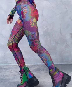 BADINKA NEW Vibeology Mesh Leggings