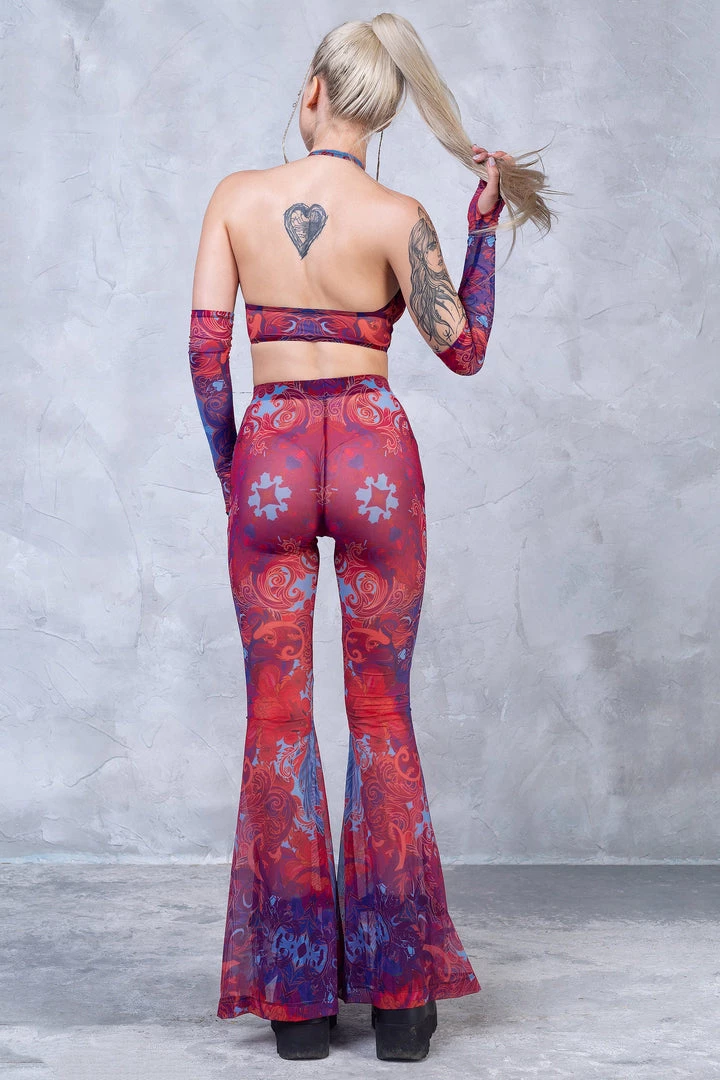 BADINKA NEW Jumon Halter Criss Cross Mesh Top 6 BADINKA NEW Jumon Halter Criss Cross Mesh Top