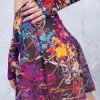 BADINKA Splatter Mesh Rave Skirt NEW 2 BADINKA Splatter Mesh Rave Skirt NEW