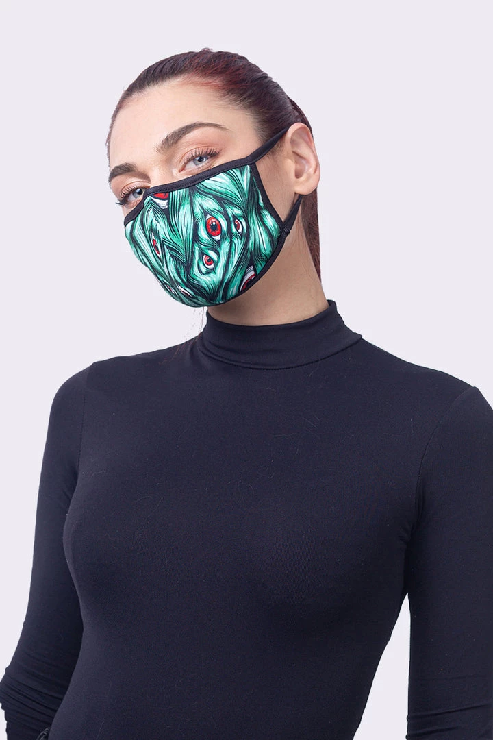 BADINKA I See You Green Face Mask 3 BADINKA I See You Green Face Mask