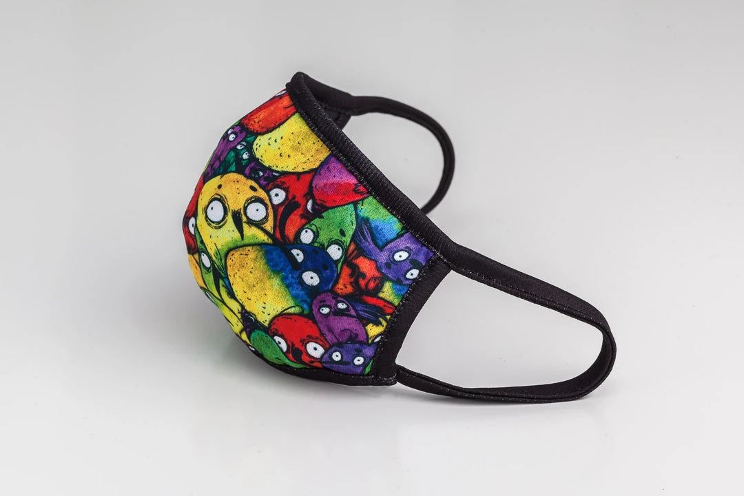 BADINKA Mad Birdz Face Mask 5 BADINKA Mad Birdz Face Mask